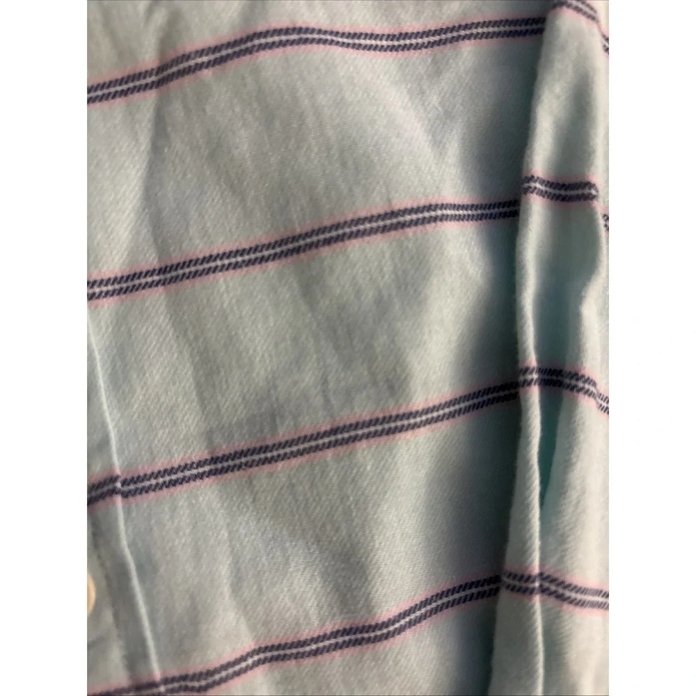 Vineyard Vines Mens Shirt Size 2XL Slim Longshore Light Teal - Picture 3 of 5